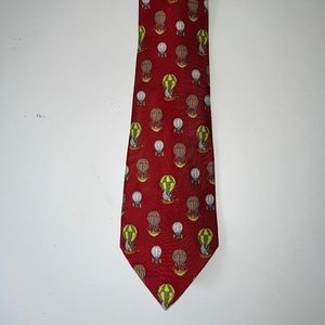Burberry silk tie